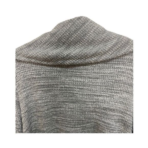 Anthropologie Postage Stamp Grey Cowl Neck Sweater Sz M - Picture 5 of 9